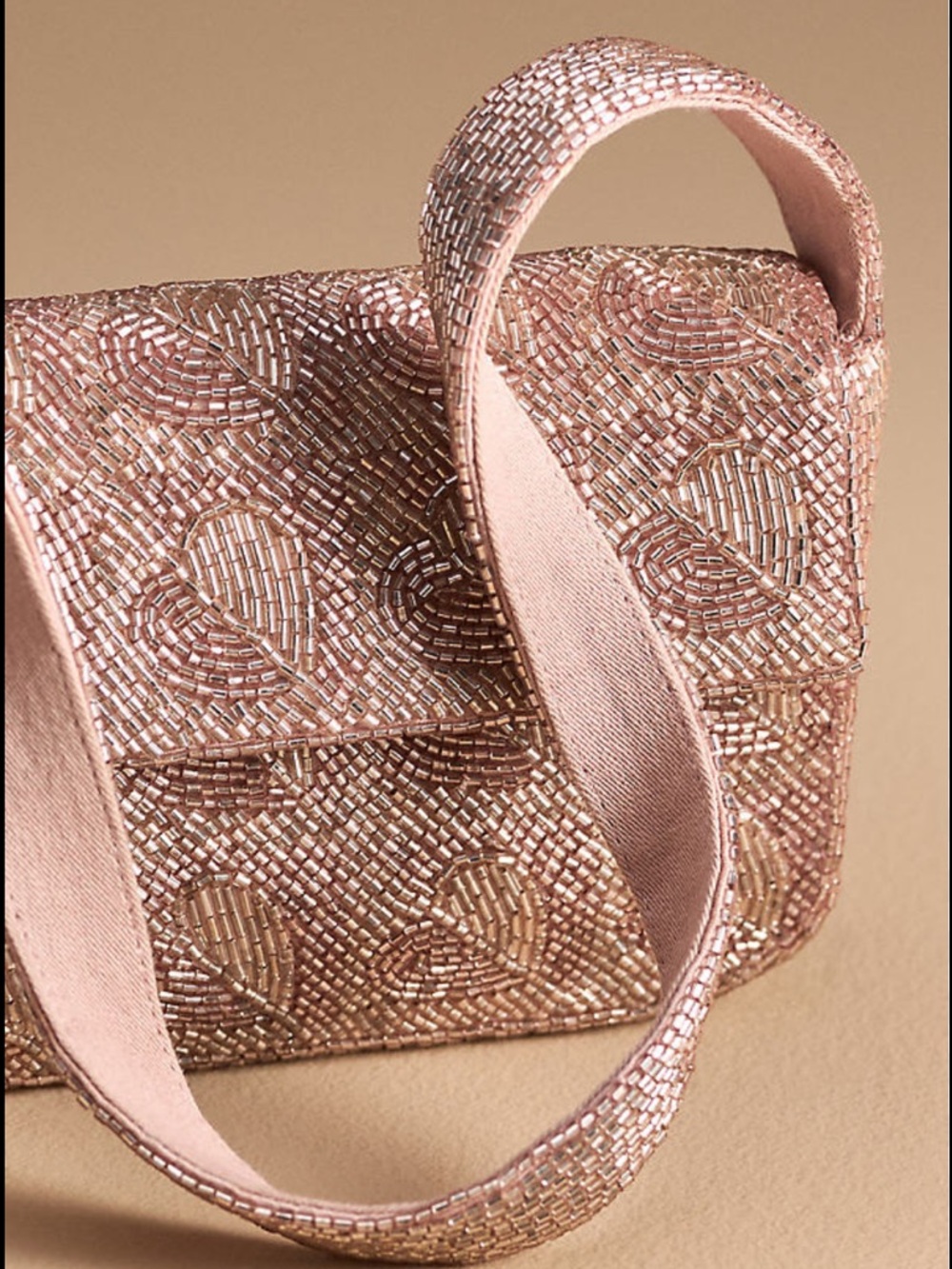 NWT Anthropologie Fiona Beaded Bag